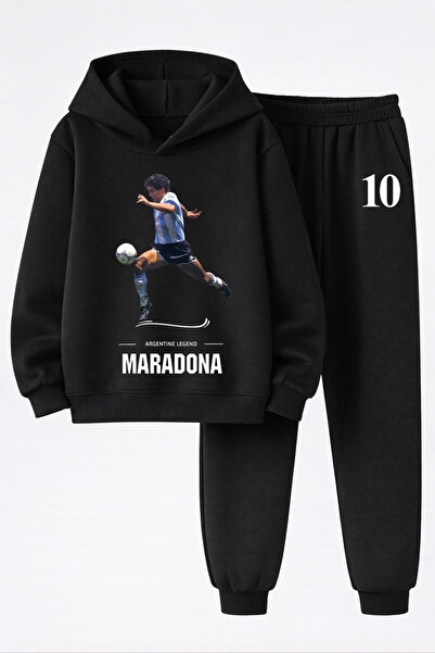 MAGORS Diego Armando Maradona Printed 3-Yarn Quality Sweatshirt and Trackpant...