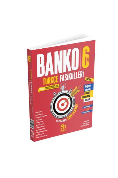 Model Eğitim Yayınları 6. Sınıf Banko Türkçe Fasikülleri