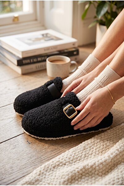 Moda fiesta Women's Plush House Slippers – Warm Winter House Slippers with Bu...
