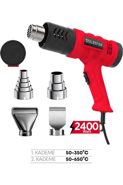 SICAK HAVA TABANCASI (2400 W)