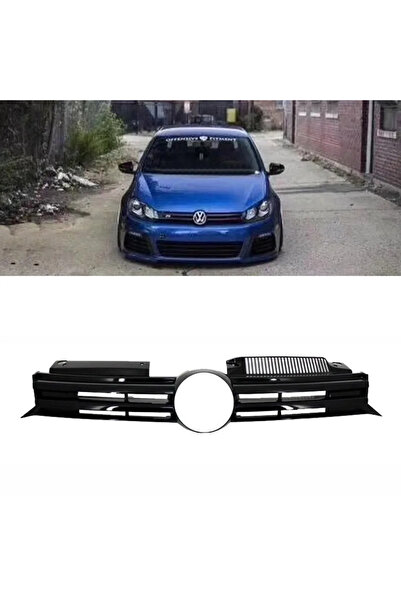 CΑRΝΕR Μάσκα για Vw Golf VI (6) 08-11 R20 Look Μαύρη 1 Τεμάχιο