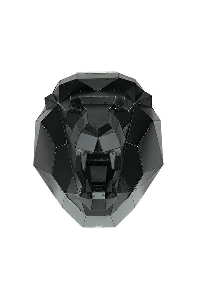 Oduman Design Aslan Kafası Metal Duvar Heykeli – Büyük Boy – Mat Siyah