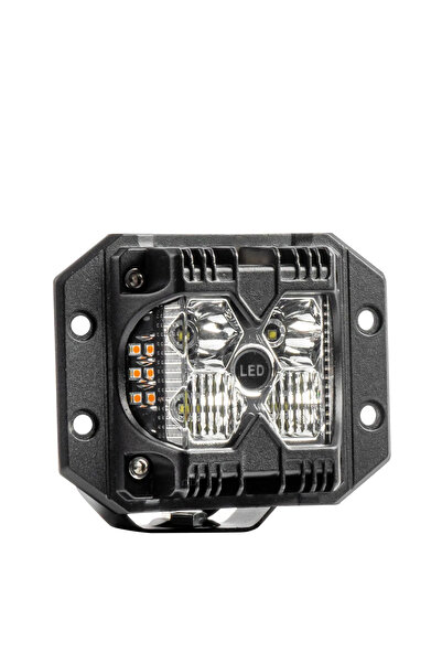 AMIO Τετράγωνος Προβολέας Εργασίας LED 60W 9-36V 6.000lm 6.500K Awl66 1 Τεμάχ...