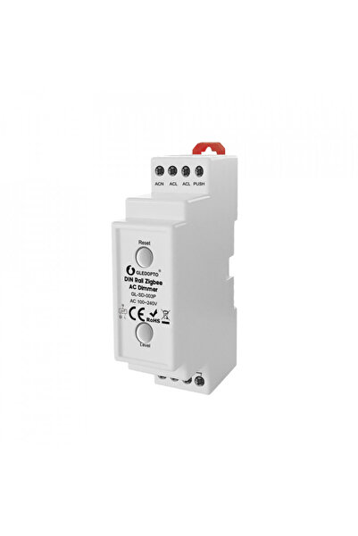 GLEDOPTO Dimmer Pro AC, compatibil cu sina DIN, cu protocoale ZigBee + RF, co...