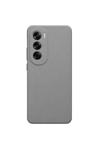 Mopal Oppo Reno 12 Compatible Silicone Case with Velvet Coating Inside |   Ai...