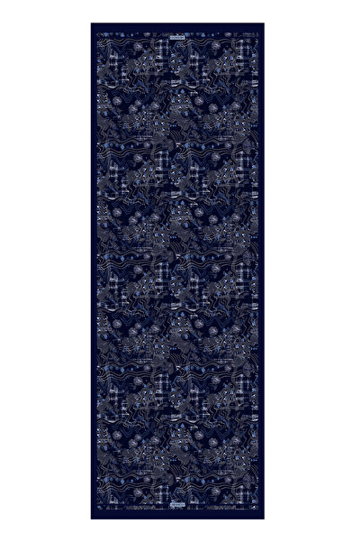 Arancia شال أزرق 70X200 بيور تاتش