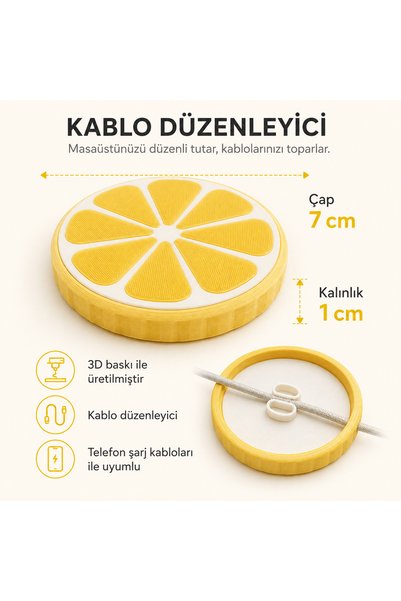 ZENVIA3D Portakal Kablo Düzenleyici