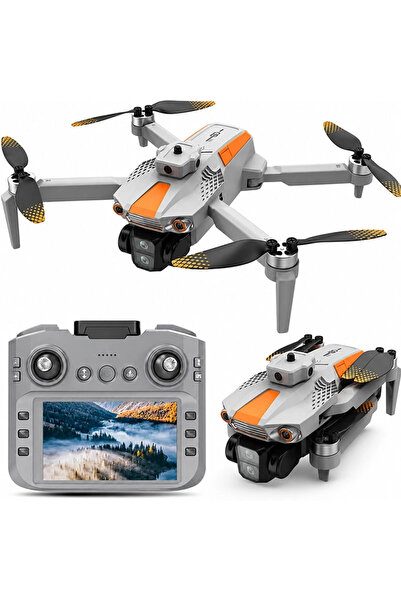 Yenimiyeni R06 Profesyonel Ekranlı Katlanabilir Drone Kumandalı Çift Kameralı...