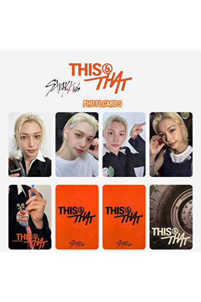Kpop Dünyasi STRAY KIDS Felix '' This & That '' Photocards Set