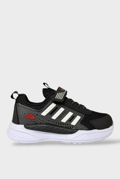 Jagulep Airfile Faylon Sole Children's Sports Shoes Black - White