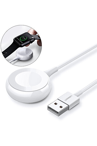 Ugreen MFI Qi ασύρματος φορτιστής για Apple Watch με ενσωματωμένο καλώδιο 1μ ...