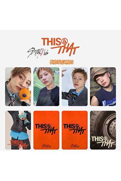 Kpop Dünyasi STRAY KIDS IN '' This & That '' Photocards Set