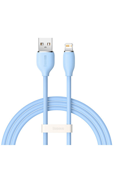 Baseus Cablu Baseus, cablu USB - Lightning 2.4A lungime 1.2 m Jelly Liquid Si...