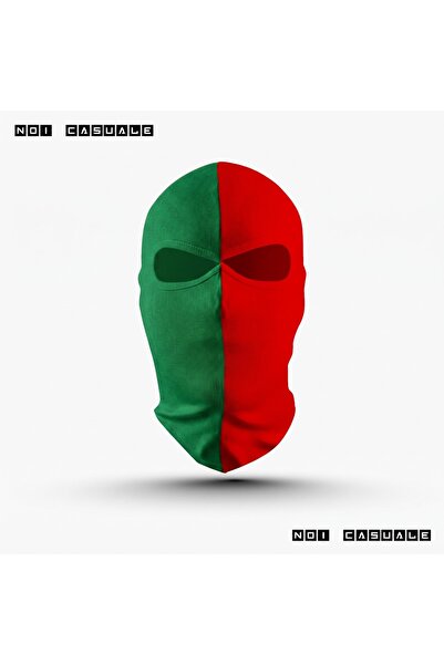 NoiCasuale Red Green Fan Mask