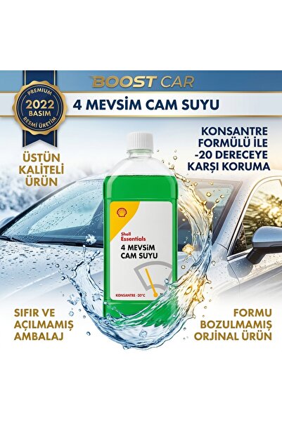 SHELL 4 MEVSİM CAM SUYU
