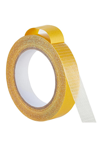 ENZ SHOP Bandă dublu adezivă textilă pentru tivuri și fixare, 2 cm x 10 m