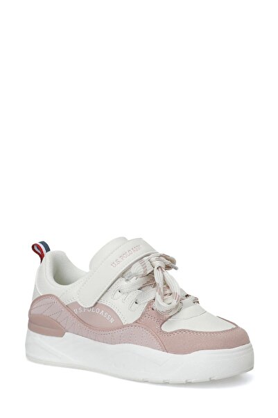 U.S. Polo Assn. Geoky Jr Girls' Beige/Powder Sneaker