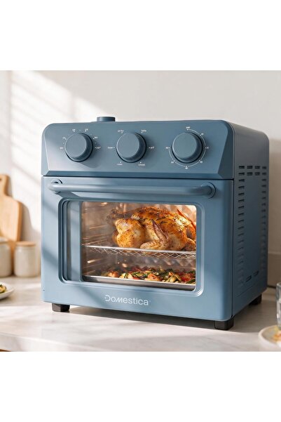 DOMESTICA Elio Air Fryer Oven 12L | 6-in-1 Countertop Oven with Air Fry, Bake...