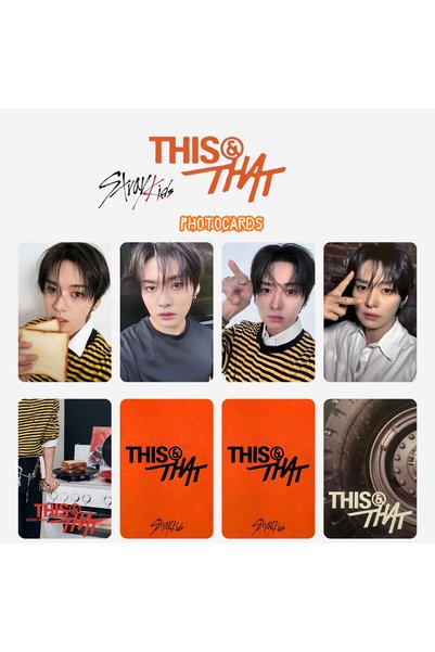 Kpop Dünyasi STRAY KIDS Lee Know '' This & That '' Photocards Set