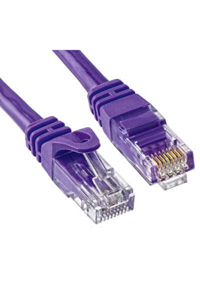 Other Пач кабел RJ45 - RJ45 UTP CAT 5e, 0.50 метра, виолетов