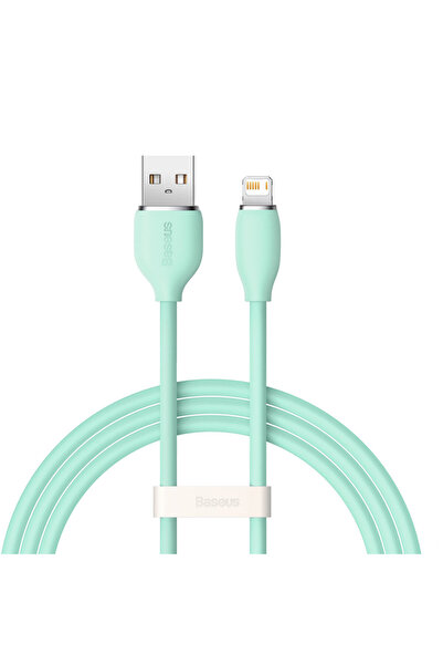 Baseus Cablu Baseus, cablu USB - Lightning 2.4A lungime 1.2 m Jelly Liquid Si...
