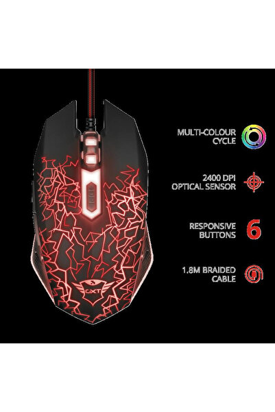 Trust GXT 105 Izza Mouse Gaming Iluminat