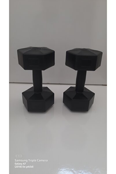Genel Markalar ÇEVİK SPORT 3KG2ADET 6 KÖŞELİ PLASTİK DUMBELL