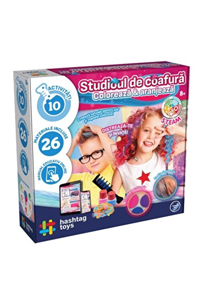 Viva Toys SET STUDIO DE COAFURA COLOREAZA SI ARANJEAZA