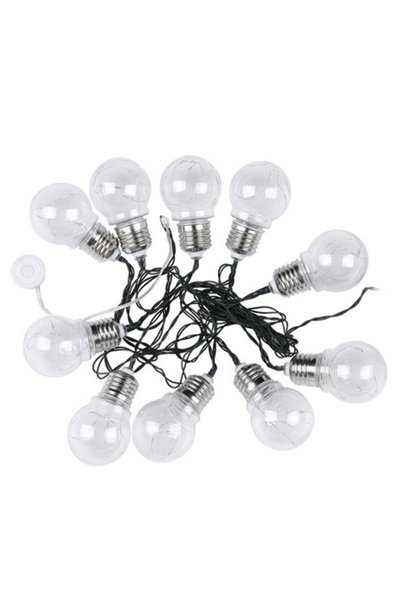 V-TAC GHIRLANDA SOLARA LED 1W X 10 IP44 3000K