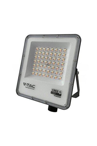 V-TAC ΠΡΟΒΟΛΕΑΣ LED SMD 50W 3IN1 IP65 CIP CREE - ΜΑΥΡΟ/ΓΚΡΙ