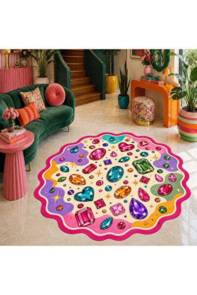 Rugs Modern Halı AURA Geleneksel Desenli Modern Dokuma Taban Dekoratif sdtamo...