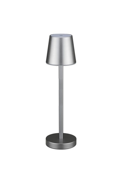 V-TAC TABLE LAMP 3W 4000K DIMMABLE WITH 4000MAH BATTERY - GREY
