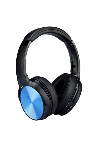 V-TAC CASCA WIRELESS BLUETOOTH - ALBASTRU