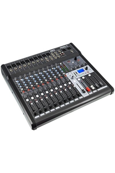 HPA ЦИФРОВ МИКСЕР 12 КАНАЛА 48V BT/USB/SD