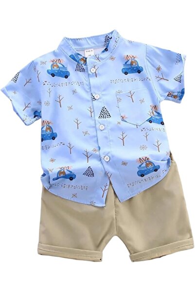GENERAL Cuteicraz Boys Clothing Sets Shirt and Shorts Set