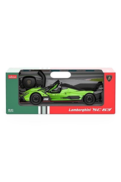 Rastar CAR WITH REMOTE CONTROL LAMBORGHINI SC63 LMDH SCALE 1 TO 14