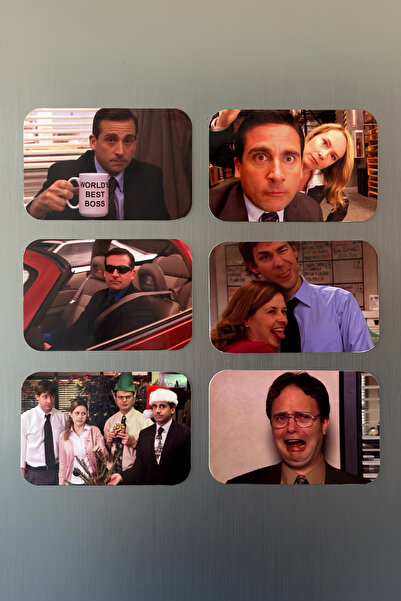 Cool Stuff Studio The Office 6'lı Buzdolabı Magneti