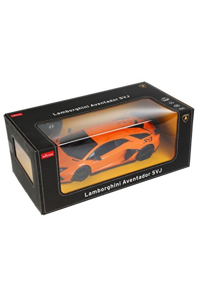 Rastar REMOTE CONTROL CAR AVENTADOR SVJ ORANGE 1 TO 14 SCALE