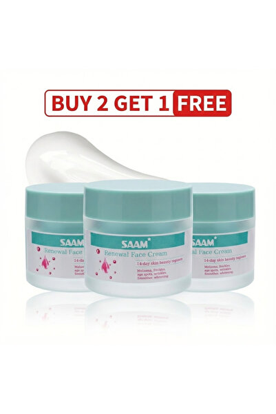 SAAM Buy Two Get One Free - Skin Renewal Cream - Comprehensive Solution for M...