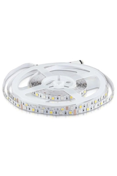 V-TAC Bandă LED SMD5050 60 LED-uri/m RGB + Alb Neutru IP20 5m
