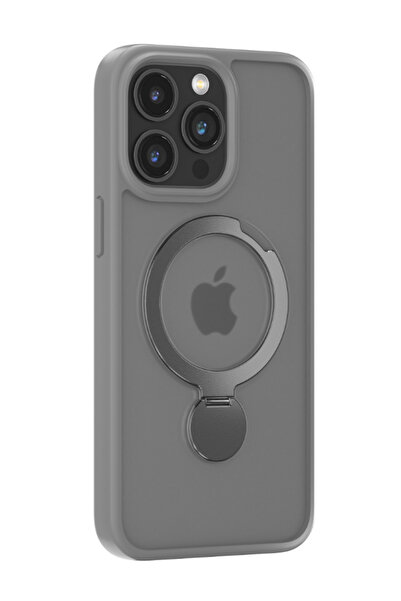 Apple Husa Comma Joy Shark Mag pentru iPhone 15 Plus, Carcasă magnetică, Gri,...