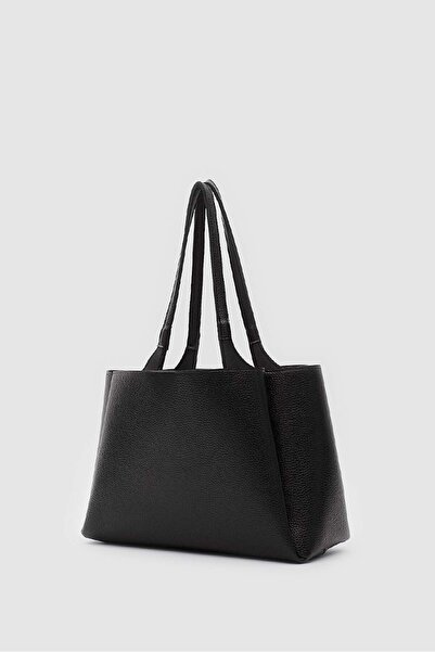 Shule Bags Maksi Tote Çanta Siyah