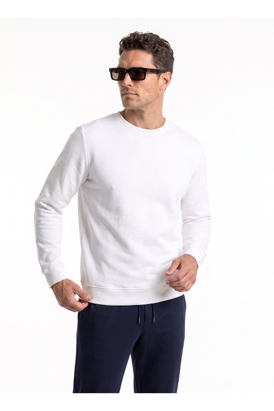 Fabrika Ekru Erkek Sweatshirt JOSEYY N