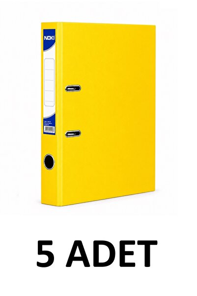 Noki 5 Narrow Plastic Folders A4 Folders
