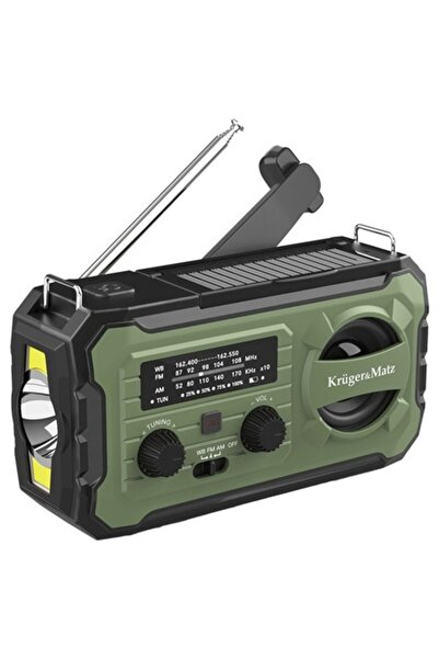 Kruger&Matz RADIO MULTIFUNCȚIONAL SOLAR 10000MAH KRUGER&MA