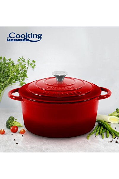 Heinner SEMIO FONTA EM+CAP 26x12CM,4.8L,RED LINE