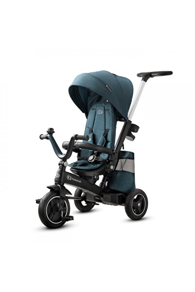 Kinderkraft Tricicletă EASYTWIST, Verde miez de noapte