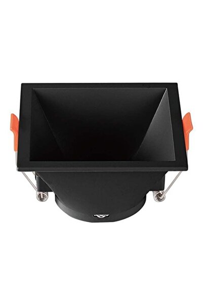 V-TAC GU10 SPOT BODY SQUARE 93X93X55MM - BLACK