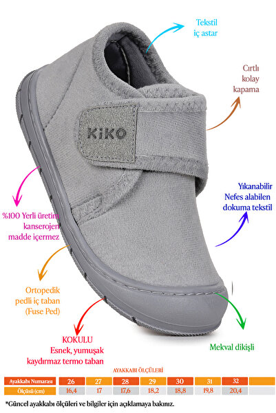 Kiko Kids Vesla Erkek Çocuk Ev Okul Kreş Panduf