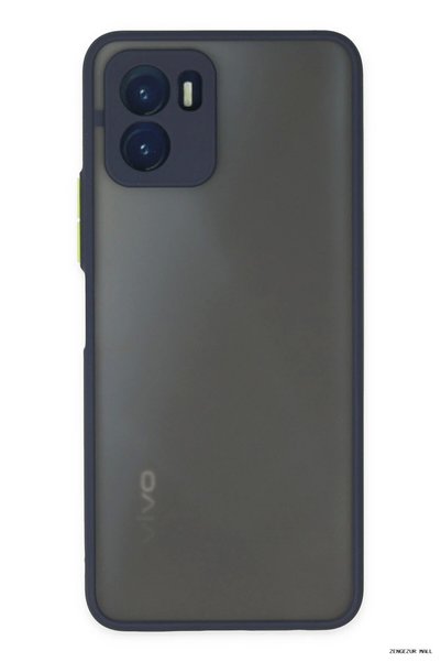 New Face Zngzrmll Vivo Y15S Case Montreal Silicone Cover (175633) - Navy Blue